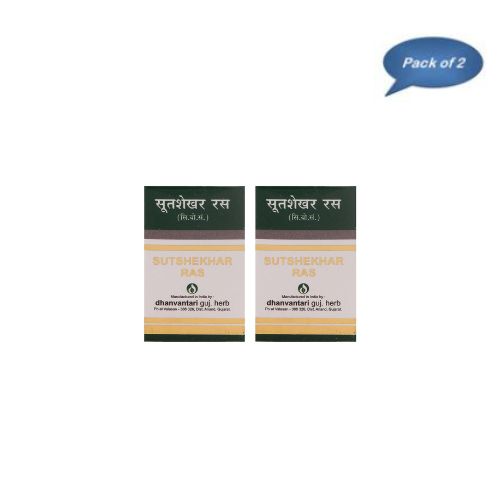 Dhanvantari Guj. Herb Sutsekhar Ras 20 Tablets(Pack of 2)