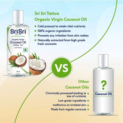 Sri Sri Tattva Organic Virgin Coconut Oil 100 Ml