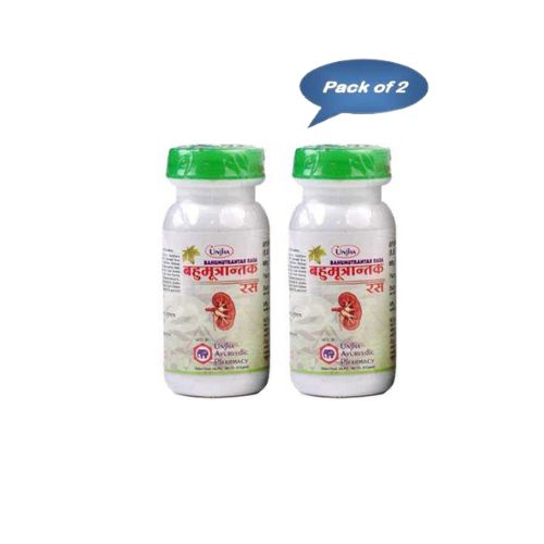 Unjha Ayurvedic Pharmacy Bahumutrantak Ras 40 Tablets (Pack Of 2)