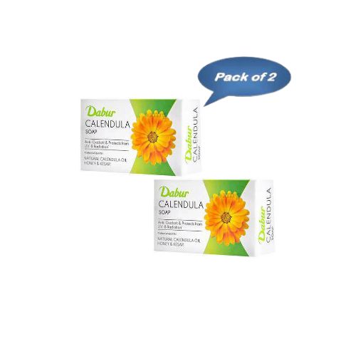 Dabur Calendula Soap 75 Gm (Pack Of 2)