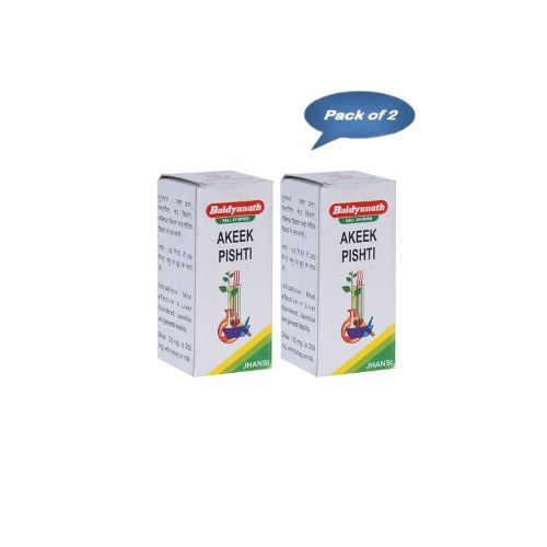 Baidyanath (Jhansi) Akeek Pishti 5 Gm (Pack Of 2)