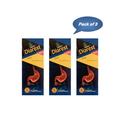 Ambic Diarest Syrup 60 Ml (Pack Of 3)