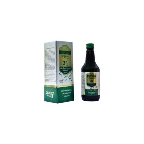 Alnavedic Geohep Formula-3 Syrup (Sugar Free) 300 Ml