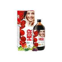 Ambic HBR Syrup 450 Ml | Ayurvedic Haemoglobin Builder, Iron + B12 Anti-Anaemia Blood Tonic Economy Bottle