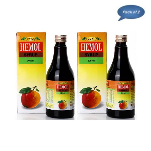 Vyas Hemol Syrup 450 Ml(Pack of 2)