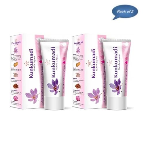 Skm Siddha Kunkumadi Cream 35 Gm(Pack of 2)
