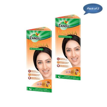 Zandu Lalima Blood Purifier Syrup 500 Ml(Pack of 2)