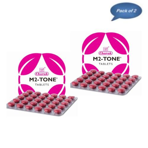 Charak Pharma M2-Tone 30 Tablets(Pack of 2)