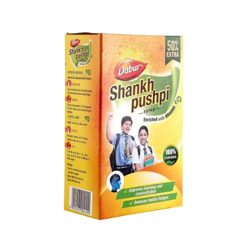 Dabur Shankh Pushpi Syrup 450 Ml With Free 225 Ml