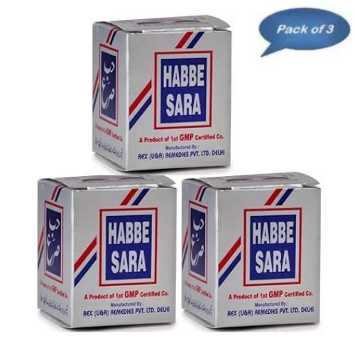 Rex Remedies Habbe Sara 20 Tablets(Pack of 3)