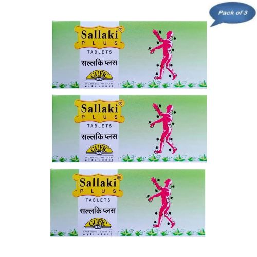 Gufic Biosciences Ltd Sallaki Plus 10 Tablets(Pack of 3)