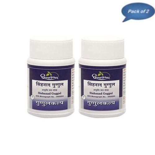 Sdl Sinhanad Guggul 60 Tablets(Pack of 2)