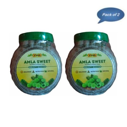 Vyas Amla Sweet Candy 500 Gm (Pack of 2)