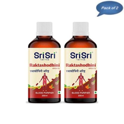 Sri Sri Tattva Raktashodhini Arishta 200 Ml (Pack of 2)