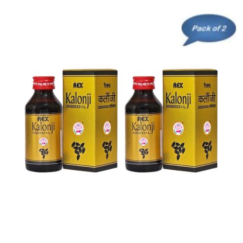 Rex Remedies Kalonji Oil 50 Ml(Pack of 2)