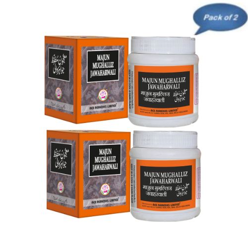 Majun Mughalliz Jawahar 60 Gm(Pack of 2)-Rex Remedies Herbal Supplement