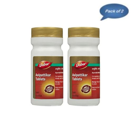 Dabur Avipattikar 60 Tablets(Pack of 2)