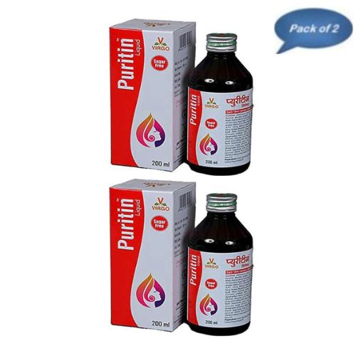 Virgo Uap Puritin Liquid 200 Ml(Pack of 2)