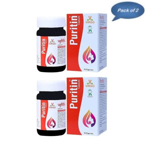Virgo Uap Puritin 30 Capsules(Pack of 2)