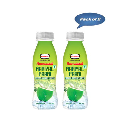 Hamdard Nariyal Paani 200 Ml (Pack of 2)