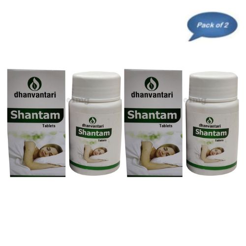 Dhanvantari Guj. Herb Shantam 30 Tablets(Pack of 2)