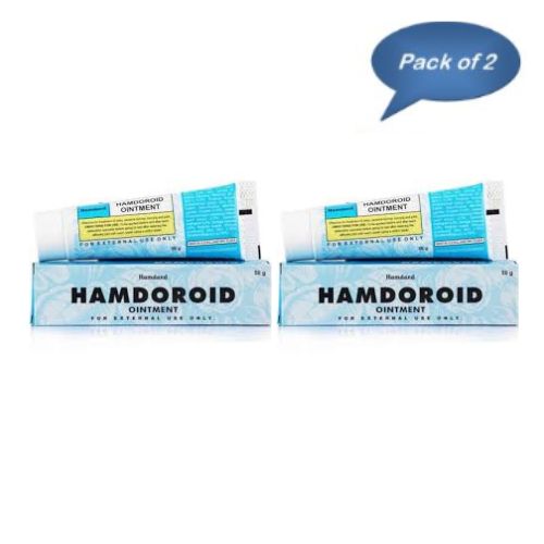 Hamdard Hamdoroid Ointment 50 Gm (Pack of 2)