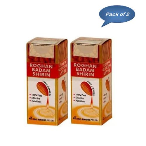 Rex Remedies Roghan Badam Shirin 25 Ml (Pack of 2)