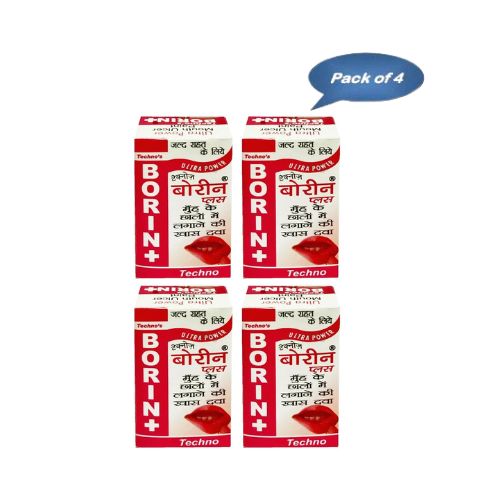 Technopharm Pvt Ltd Borin + 10 Gm (Pack of 4)