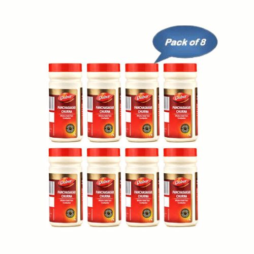 Dabur Panchasakar Churna 60 Gm (Pack of 8)