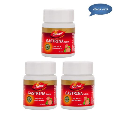 Dabur Gastrina 60 Tablets (Pack of 3)