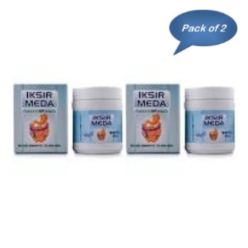 Rex Remedies Iksir Meda 80 Tablets (Pack of 2)