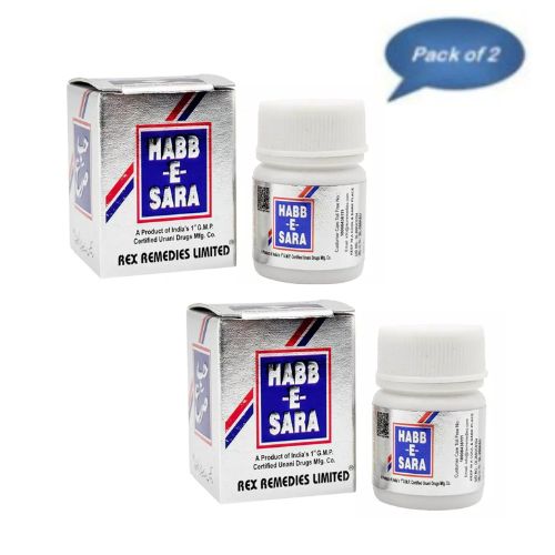 Rex Remedies Habbe Sara 20 Tablets (Pack of 2)