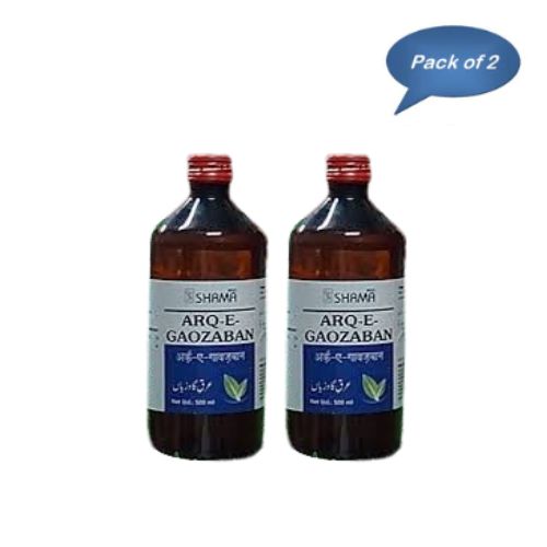 New Shama Arq-E-Gaozaban 500 Ml (Pack of 2)