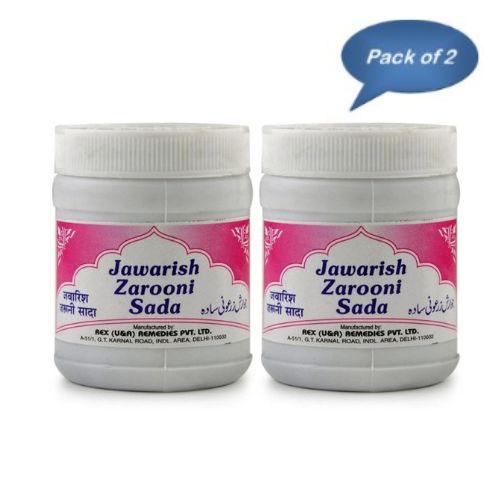Rex Remedies Jawarish Zarooni Sada 125 Gm (Pack of 2)
