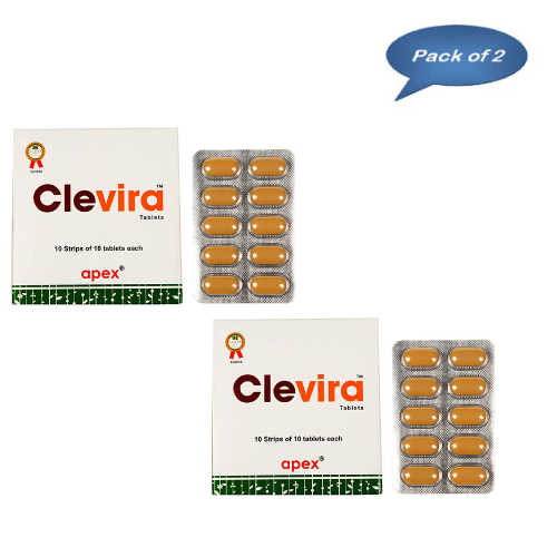 Apex Laboratories Clevira 10 Tablets (Pack Of 2)