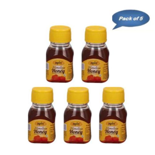 Apis India Himalaya Honey 50 Gm ( Pack Of 5)