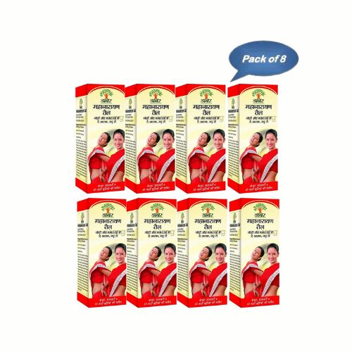 Dabur Mahanarayan Tail 50 Ml (Pack of 8)