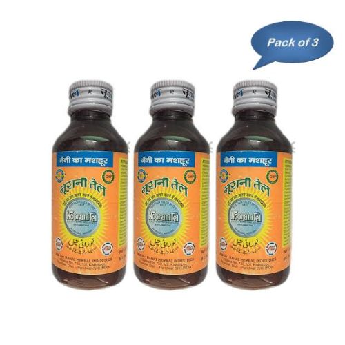 Rahat Herbal Industries Noorani Tel 100 Ml (Pack of 3)