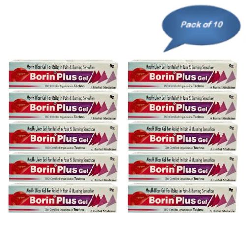 Technopharm Pvt Ltd Borin + 8 Gm (Pack Of 10)