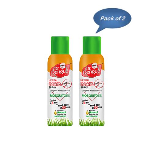 Kudos Mosquito Repellent Spray 50 Gm (Pack of 2)