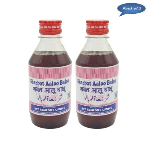 Rex Remedies Sharbat Aloo Baloo 500 Ml (Pack of 2)