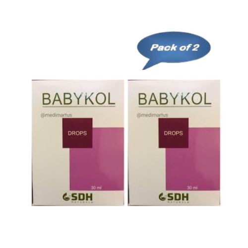 Shree Dhanwantri Herbals Babykol Drops 30 Ml (Pack of 2)