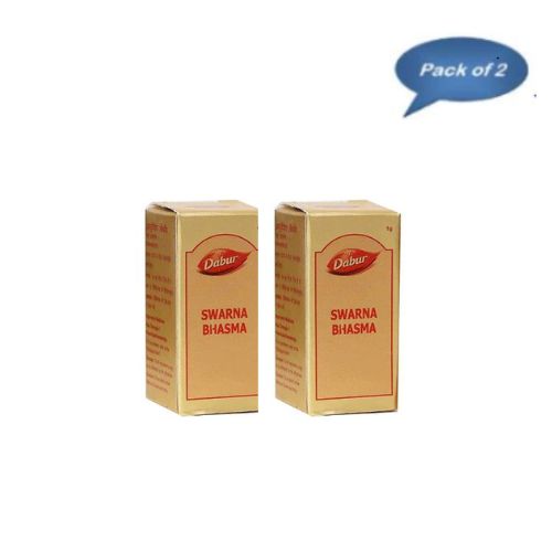 Dabur Swarna Bhasma 1 Gm pack of 2