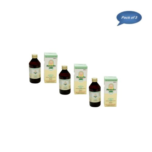 Nagarjun (Gujarat) Manasvita Syrup 200 Ml (Pack Of 3)