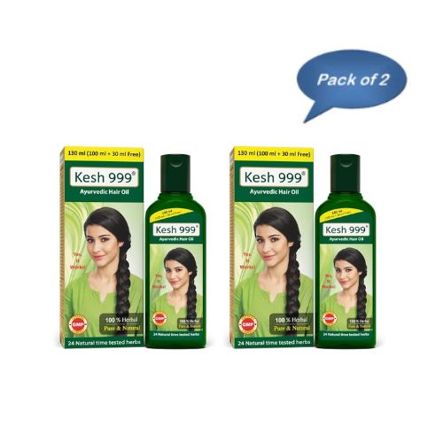 Torque Ayurveda Kesh 999 Hair Oil 130 Ml (Pack of 2)