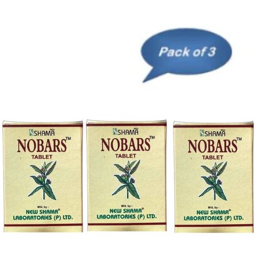 New Shama Nobars 60 Tablets(Pack of 3)