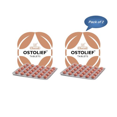 Charak Pharma Ostolief 30 Tablets (Pack of 2)
