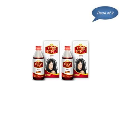 M. U. Amreliya Shabab-E-Hayat Tel (Plus) 100 Ml(Pack of 2)