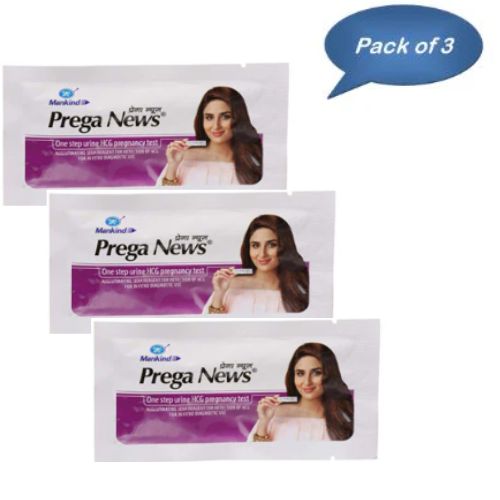 Mankind Prega News Pregnancy Test Kit (Pack Of 3)