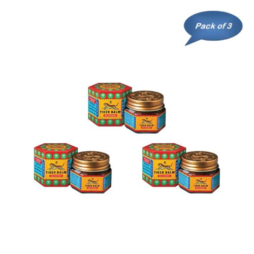 Makson Healthcare Pvt Ltd Tiger Balm(Red) 21 Ml (Pack Of 3)